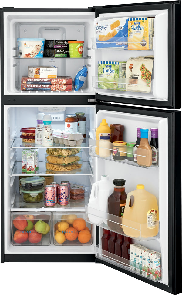 Frigidaire 11.6-cu ft Counter-Depth Top-Freezer Refrigerator ( Black ) Garage Ready ENERGY STAR Certified