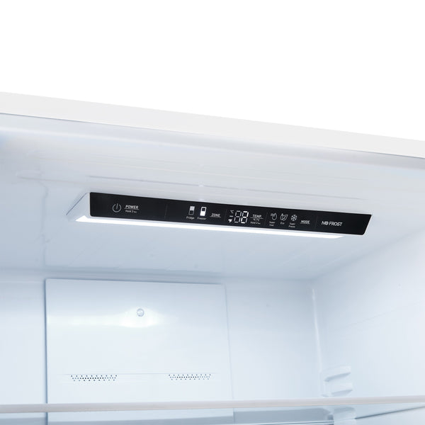FORNO Espresso 17.2-cu ft Counter-Depth Bottom-Freezer Refrigerator White ) ENERGY STAR Certified