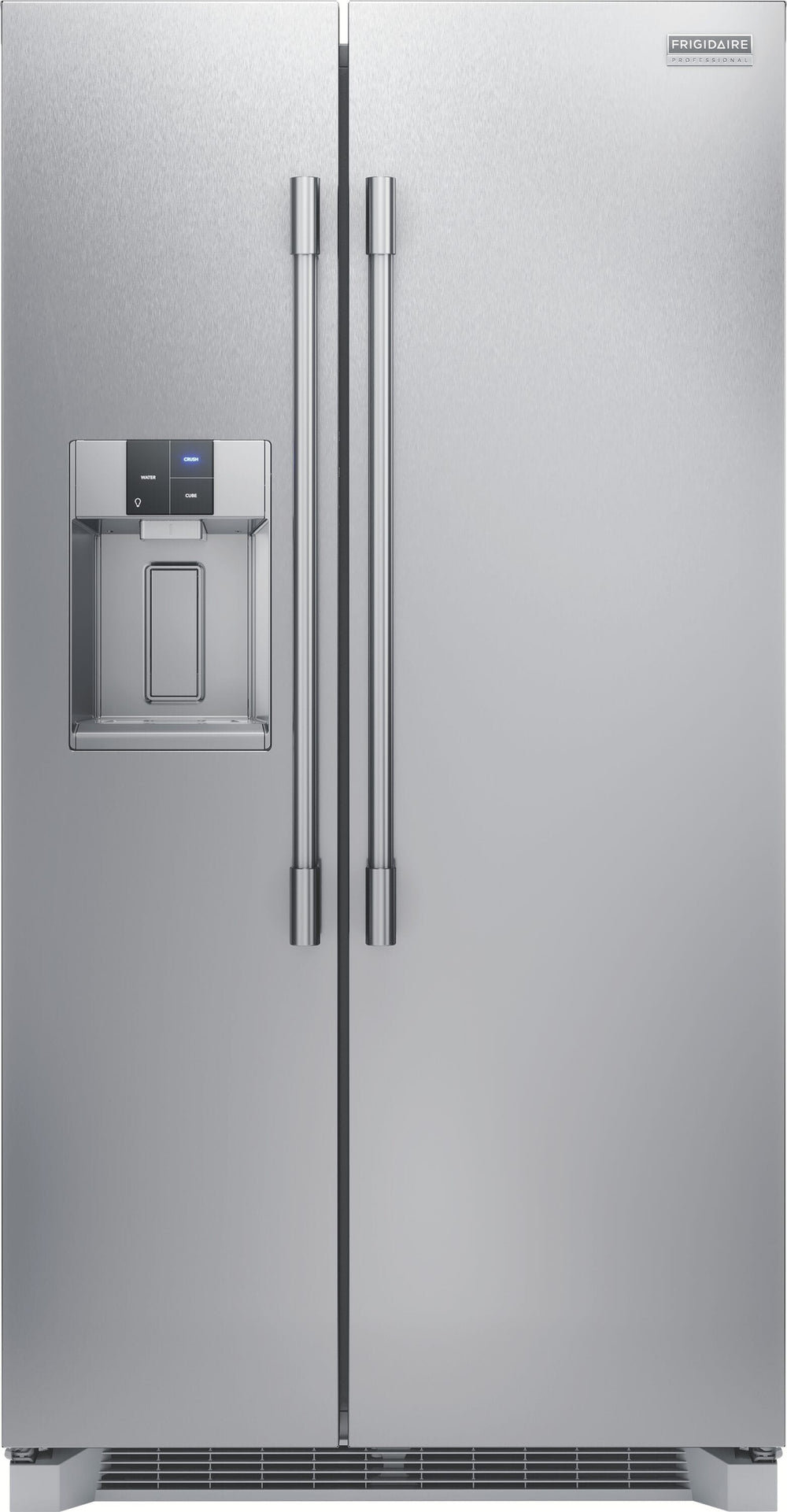 Frigidaire Professional 22.3-cu ft Counter-Depth Side-by-Side Refrigerator with Ice Maker ,Water and Ice Dispenser ( Smudge-Proof Stainless Steel ) ENERGY STAR Certified