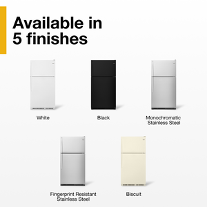 Whirlpool 20.5-cu ft Top-Freezer Refrigerator ( White )