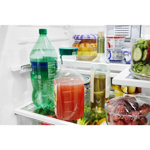 Whirlpool Standard-Depth 19.7-cu ft 3 -Door French Door Refrigerator with Ice Maker with Water Dispenser ( Fingerprint Resistant Stainless Steel )