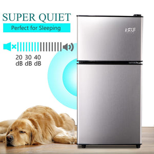 Jeremy Cass 3.5-cu ft with Freezer ( Silver )