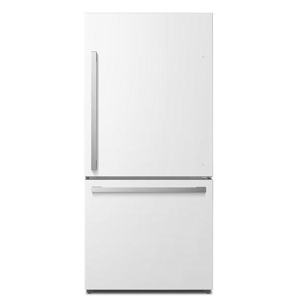 Hisense 17.2-cu ft Counter-Depth Bottom-Freezer Refrigerator White ) ENERGY STAR Certified