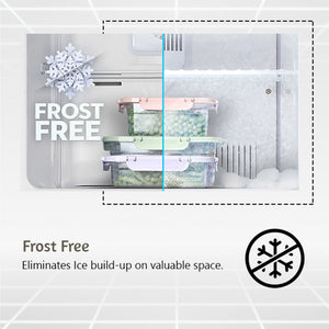 Equator Advanced Appliances 11.12-cu ft Freezerless Refrigerator ( Cream )