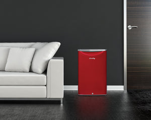 Danby 4.4-cu ft Mini Fridge ( Metallic Red ) ENERGY STAR