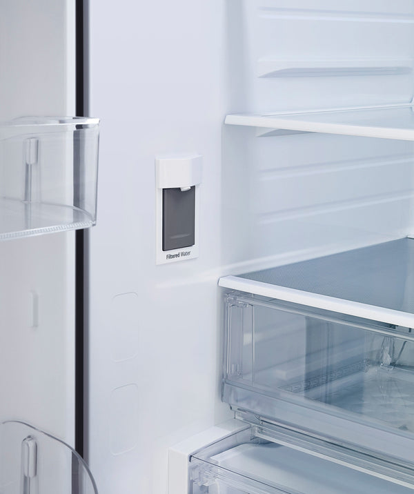 LG Counter-Depth 26.5-cu ft 3 -Door Smart Compatible French Door Refrigerator with Ice Maker with Water Dispenser ( PrintProof Stainless Steel ) ENERGY STAR Certified
