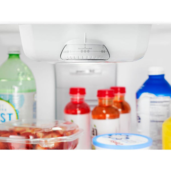 Whirlpool 21.3-cu ft Top-Freezer Refrigerator ( Fingerprint Resistant Stainless Steel ) ENERGY STAR Certified