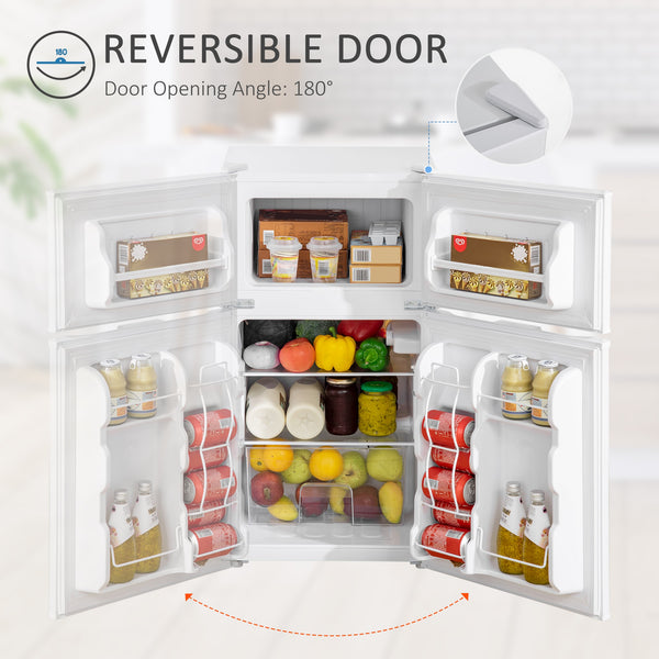 GZMR 3.2-cu ft with Freezer ( White )