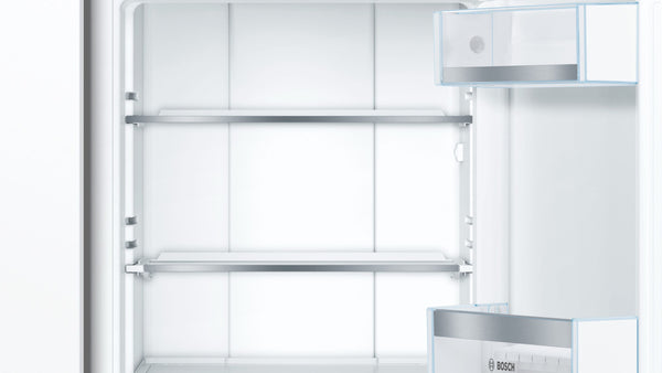 Bosch 800 Series custom panel with Home Connect 9-Cu. Feet Counter-Depth Built-In Bottom-Freezer Refrigerator Panel ready ) ENERGY STAR Certified