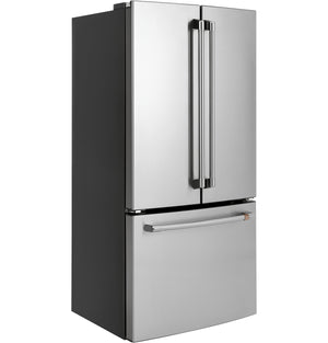 Cafe Counter-Depth 18.6-cu ft 3 -Door French Door Refrigerator with Ice Maker with Water Dispenser ( Stainless Steel ) ENERGY STAR Certified