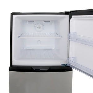 Avanti 7-cu ft Counter-Depth Top-Freezer Refrigerator ( Stainless Steel ) ENERGY STAR Certified