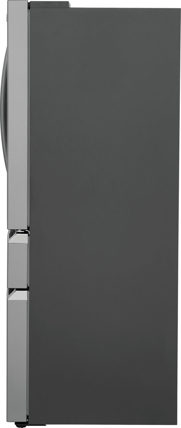 Frigidaire Gallery Standard-Depth 26.3-cu ft 4 -Door French Door Refrigerator with Ice Maker with Water and Ice Dispenser ( Fingerprint Resistant Stainless Steel ) ENERGY STAR Certified