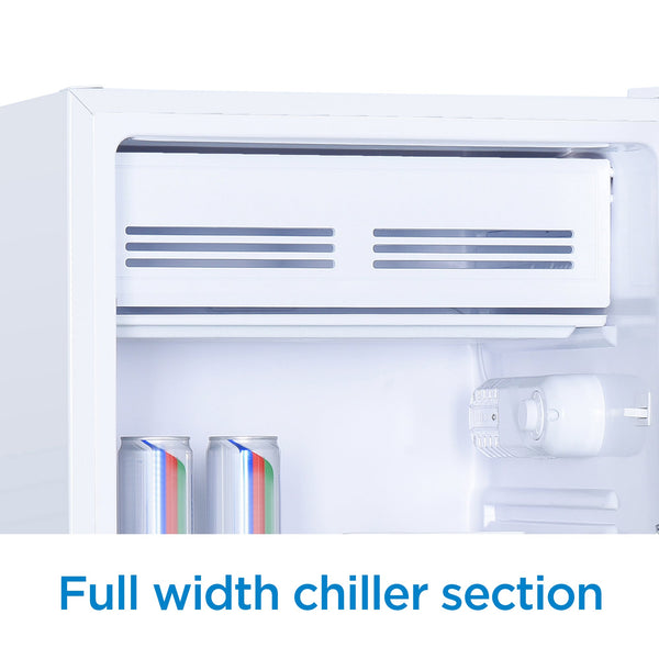 Danby 4.4-cu ft Mini Fridge with Freezer ( White ) ENERGY STAR