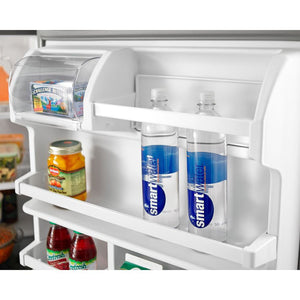 Amana 18.2-cu ft Top-Freezer Refrigerator & Electric Range Suit in White