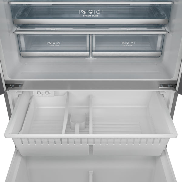 Thor Kitchen Counter-Depth Gordon Ramsay Series 20.3-cu ft 3 -Door French Door Refrigerator with Ice Maker with Ice Dispenser ( Stainless steel ) ENERGY STAR Certified