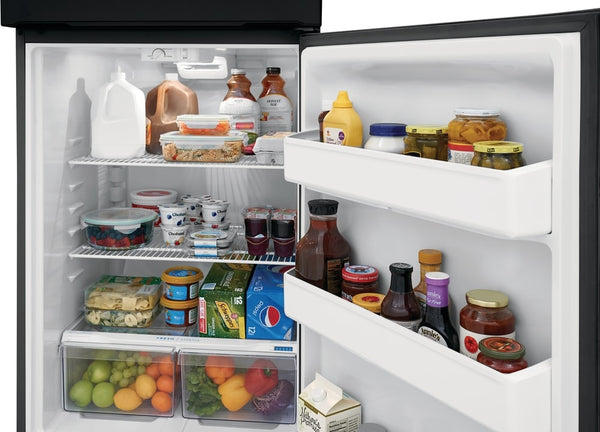 Frigidaire 18.3-cu ft Top-Freezer Refrigerator ( Black ) Garage Ready