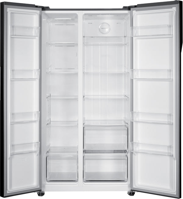 Frigidaire 21.4-cu ft Counter-Depth Side-by-Side Refrigerator ( Fingerprint-Resistant Stainless Look )