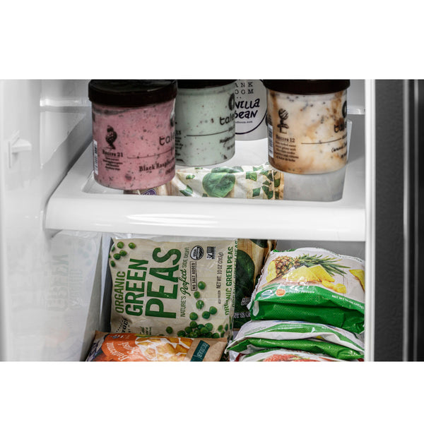 GE Profile 25.3-cu ft Side-by-Side Refrigerator with Ice Maker ,Water and Ice Dispenser ( Stainless Steel ) ENERGY STAR Certified
