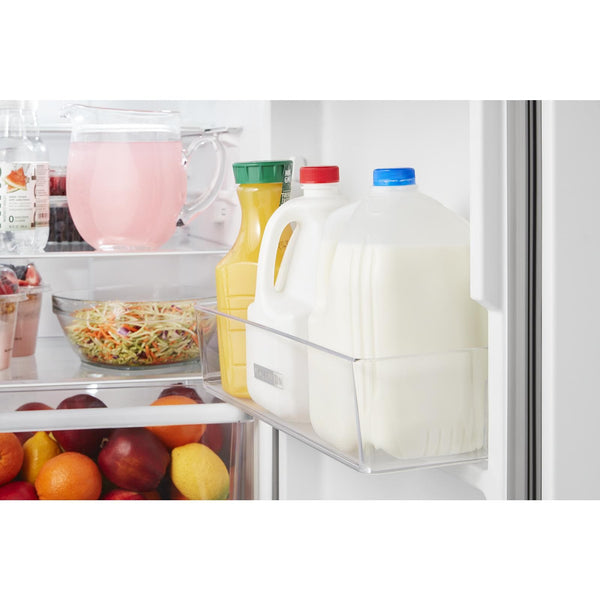 Whirlpool 12.9-cu ft Counter-Depth Top-Freezer Refrigerator Built-In ( Fingerprint Resistant Stainless Finish )
