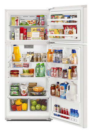 Whirlpool 16.3-cu ft Top-Freezer Refrigerator ( White )