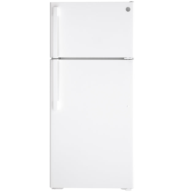 GE 16.6-cu ft Top-Freezer Refrigerator ( White ) ENERGY STAR Certified