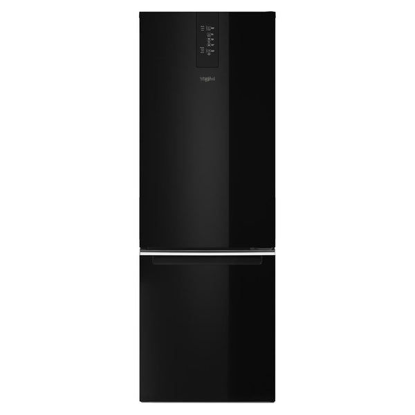 Whirlpool Garage-Ready 12.9-cu ft Counter-Depth Bottom-Freezer Refrigerator Ice Maker Optional (sold separately) ( Black ) Garage Ready
