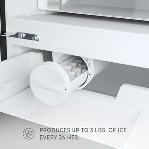 KoolMore Counter-Depth 22.5-cu ft 4 -Door French Door Refrigerator with Ice Maker ( Stainless steel )