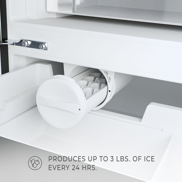 KoolMore Counter-Depth 22.5-cu ft 4 -Door French Door Refrigerator with Ice Maker ( Stainless steel )