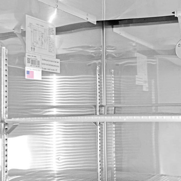 SABA 47-cu ft Garage Ready Freezerless Refrigerator ( Stainless steel )