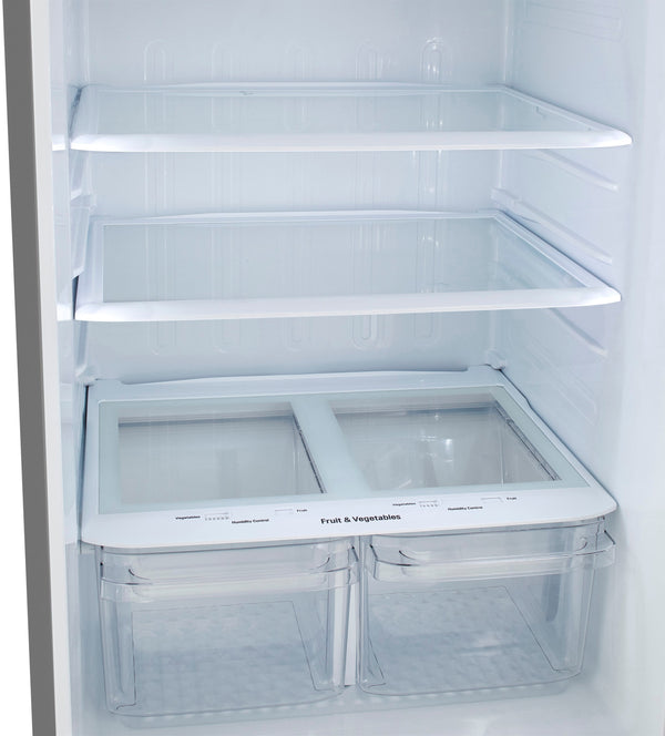 LG Internal Water Dispenser 23.8-cu ft Top-Freezer Refrigerator ( Stainless Steel ) ENERGY STAR Certified