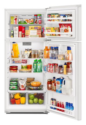 Whirlpool 16.3-cu ft Top-Freezer Refrigerator ( White )