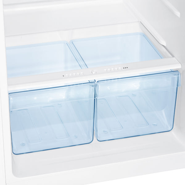 Avanti 14.8-cu ft Counter-Depth Top-Freezer Refrigerator ( White )