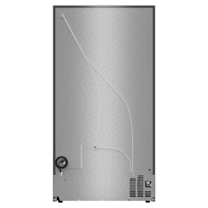 Whirlpool 20.85-cu ft Counter-Depth Side-by-Side Refrigerator with Ice Maker ,Water and Ice Dispenser ( Black Stainless Finish )