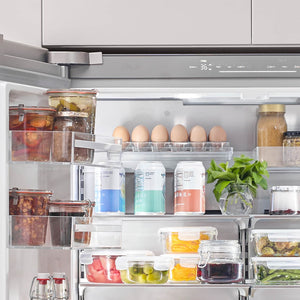 Bosch Counter-Depth 800 Series 21-cu ft 4 -Door French Door Refrigerator with Ice Maker ( Stainless steel ) ENERGY STAR Certified