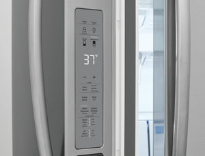 Frigidaire Gallery Standard-Depth 27.2-cu ft 4 -Door French Door Refrigerator with Ice Maker with Water Dispenser ( Fingerprint Resistant Stainless Steel ) ENERGY STAR Certified