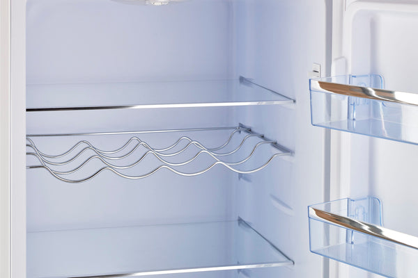 UNIQUE Off-Grid 10.0-cu ft Counter-Depth Bottom-Freezer Refrigerator Marshmallow white )