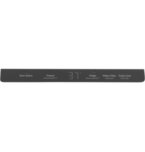 Cafe Counter-Depth 18.6-cu ft 3 -Door French Door Refrigerator with Ice Maker with Water Dispenser ( Matte Black ) ENERGY STAR Certified