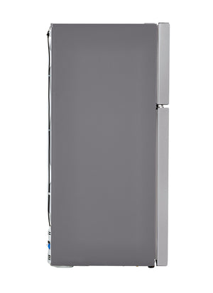 LG 20.2-cu ft Top-Freezer Refrigerator with Ice Maker ( Stainless Steel ) ENERGY STAR Certified