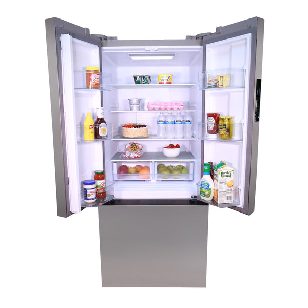 Avanti Standard-Depth 17.5-cu ft 4 -Door French Door Refrigerator ( Stainless steel )