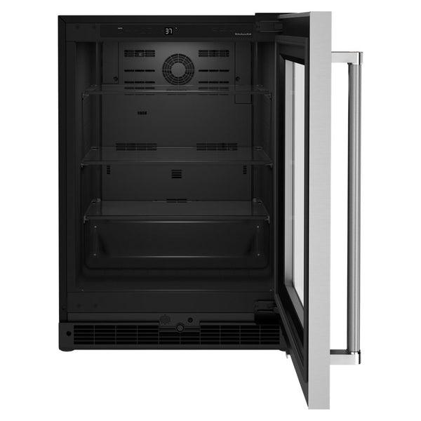 KitchenAid 5.2-cu ft Built-In Mini Fridge ( Stainless Steel )