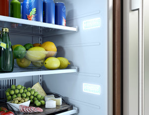 Zephyr Presrv 5.6-cu ft Built-In Mini Fridge ( Stainless Steel ) Garage Ready ENERGY STAR
