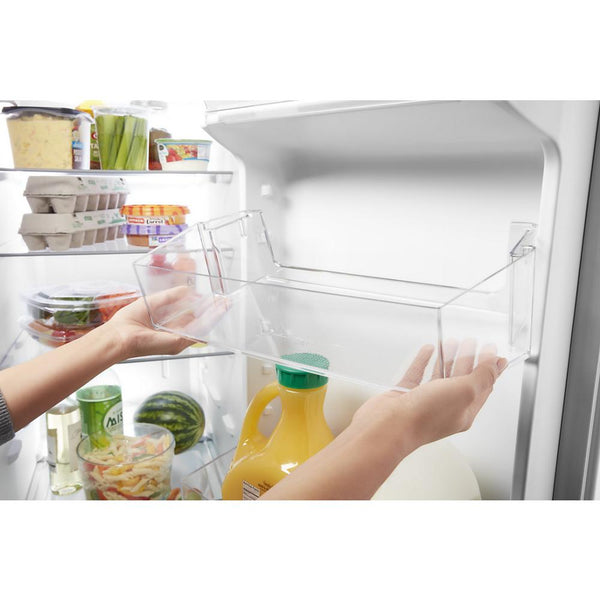 Whirlpool 25.1-cu ft Side-by-Side Refrigerator ( Stainless Steel )