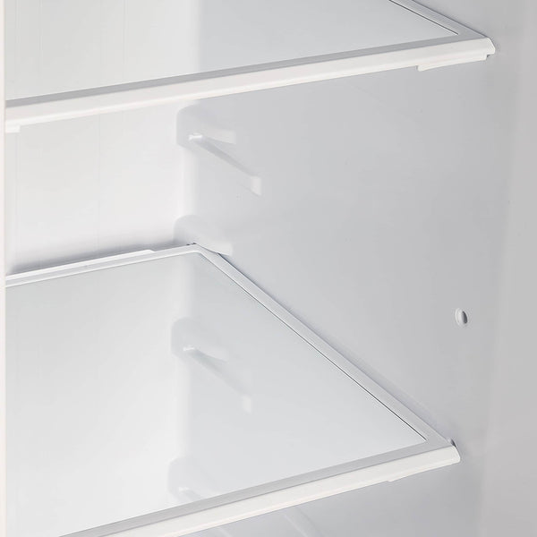 FORNO Salerno 15.6-cu ft Counter-Depth Side-by-Side Refrigerator Built-In ( Stainless steel )