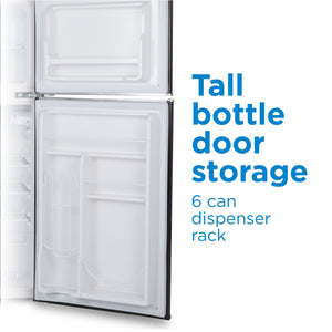 Commercial Cool 4.5-cu ft Mini Fridge with Freezer ( Black )