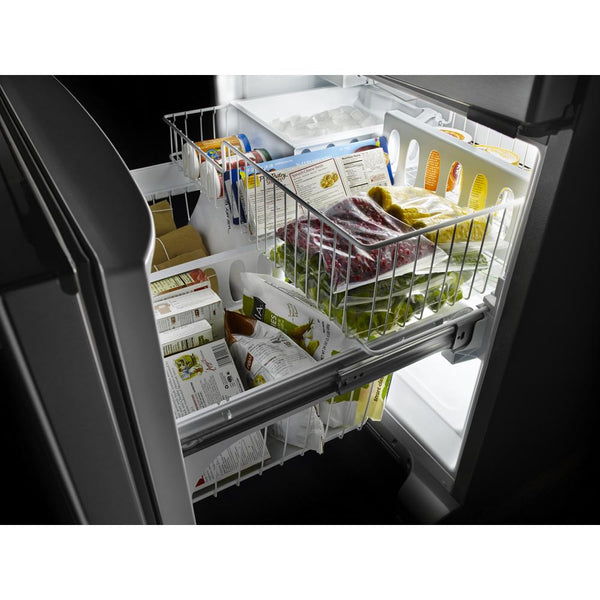 KitchenAid Standard-Depth 25.2-cu ft 3 -Door French Door Refrigerator with Ice Maker with Water Dispenser ( Stainless steel ) ENERGY STAR Certified