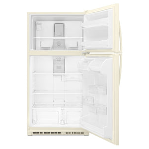 Whirlpool 20.5-cu ft Top-Freezer Refrigerator ( Biscuit )