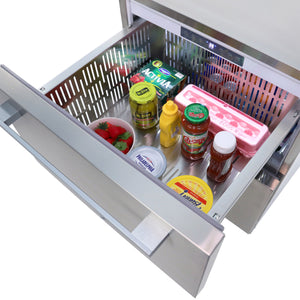 Avanti 5.2-cu ft Mini Fridge ( Stainless Steel ) Garage Ready