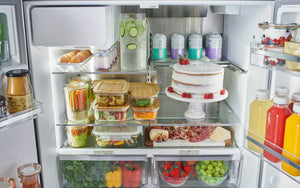 Bosch Standard-Depth 500 Series 26-cu ft 3 -Door Smart Compatible French Door Refrigerator with Ice Maker with Water and Ice Dispenser ( Stainless Steel ) ENERGY STAR Certified