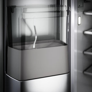 KitchenAid 29.4-cu ft Counter-Depth Side-by-Side Refrigerator Built-In with Ice Maker ,Water and Ice Dispenser ( Stainless Steel with PrintShield Finish ) ENERGY STAR Certified