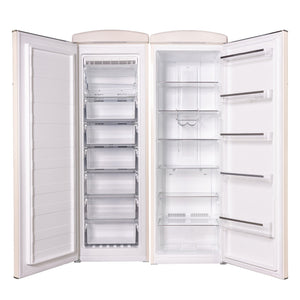 ConServ 19.42-cu ft Counter-Depth Side-by-Side Refrigerator ( Cream )